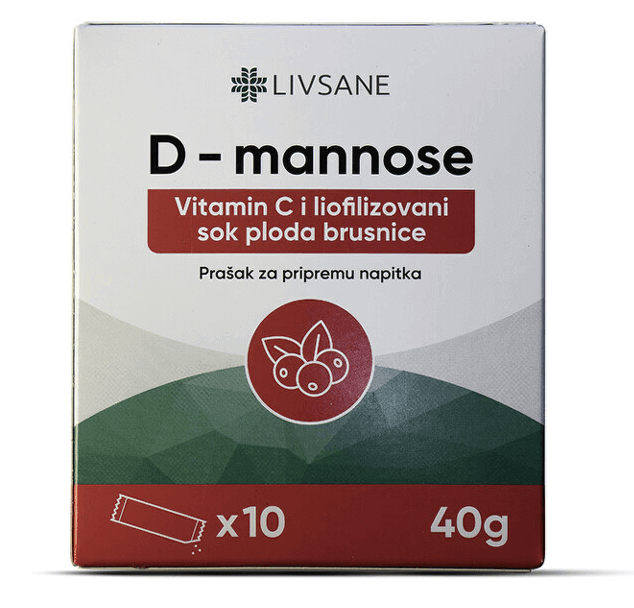 LIVSANE D manoza prasak za pripremu napitka 10 kesica